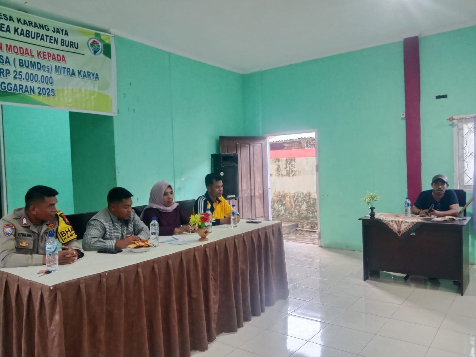 BUMDes Mitra Karya Dapat Suntikan Modal Rp25 Juta dari Desa Karang Jaya